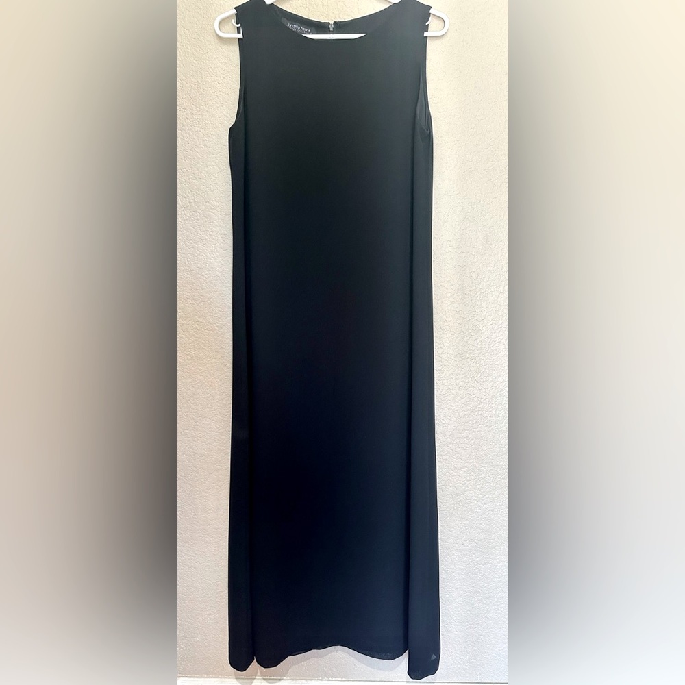 Cynthia Howie for Maggie Boutique | Black Maxi Dress w/ Side Slits | 6